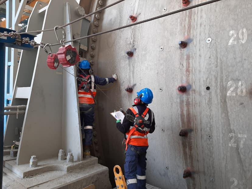servicio Parada de Planta en Área de Molienda